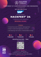 Hackfest - Regional Round 2024 Hackathon Poster